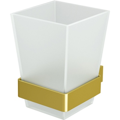 Стакан WasserKRAFT Sauer K-7928 Золото глянцевое