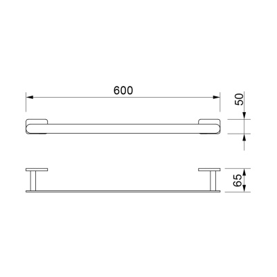 Полотенцедержатель Novella Saggio SG-11211 Хром