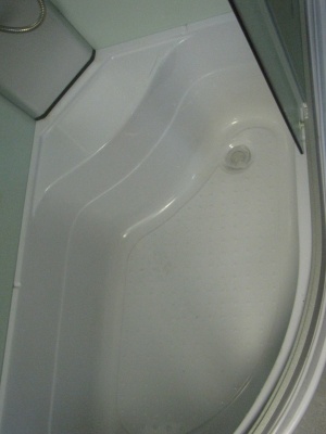 Душевая кабина Parly Bianco Эконом EB120L(N) 120х215 профиль Сатин стекло матовое