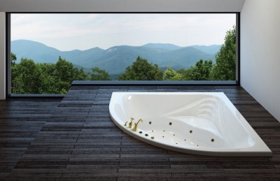 Акриловая ванна Cezares Cetina 150х150 без гидромассажа