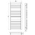Водяной полотенцесушитель Laris Бонд П14 120х50 73207354 Хром