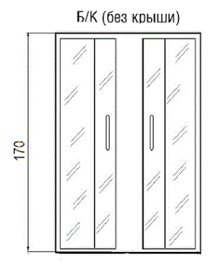 Душевой уголок River Don 90x90 МТ 10000002287 без поддона