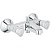 Смеситель для ванны Grohe Costa L 25450001 Хром