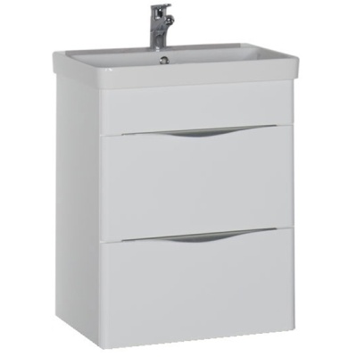 Тумба под раковину Aquanet Орлеан 60 183081 подвесная Белая