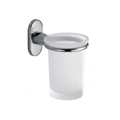 Стакан для зубных щеток Colombo Design Bart B2202.000 Белый, Хром