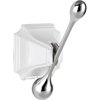 Крючок Elghansa Hermitage HRM-900-White/Chrome Белый Хром