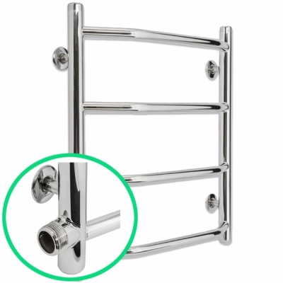 Водяной полотенцесушитель Laris Виктория П4 60х50 1 Хром