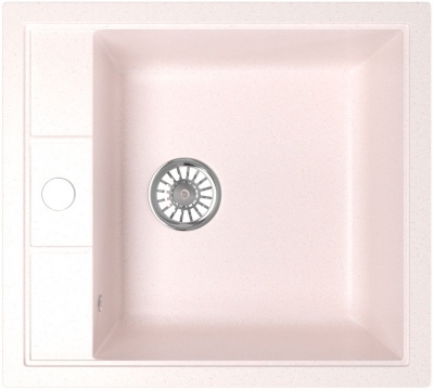 Кухонная мойка Mixline ML-GM28-311 533509 Светло-розовая