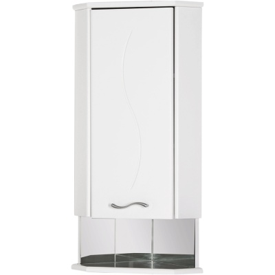 Подвесной шкаф Aquanet Моника 35 187389 угловой L Белый