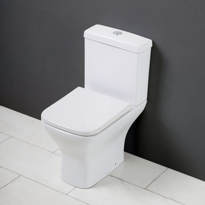 Унитаз компакт Acquasi Lando AS8600CPR без бачка и сиденья