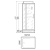 Душевая кабина River Tana 100x80x15 10000003119+10000001902 с поддоном