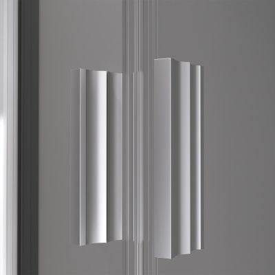 Душевая кабина AM.PM Sense New 90x90 W75C-301-090BT профиль Черный стекло прозрачное