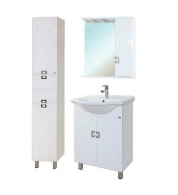 Тумба c раковиной Bellezza Миа 65 Белая