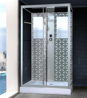 Душевая кабина Niagara Lux NG-7711WBK 120x90 без гидромассажа