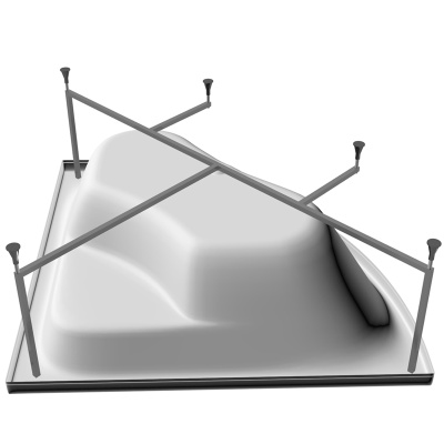 Каркас для ванны Relisan Polina 120х120