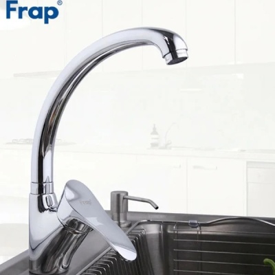 Смеситель для кухни Frap F4101 на шпильке Хром