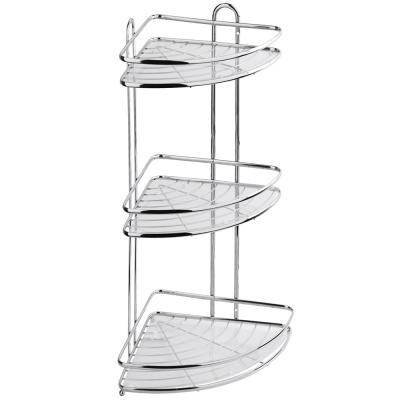 Полка корзина Fora Floria FOR-2004 угловая Хром