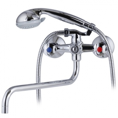 Смеситель для ванны Kaiser Luna 11080Shar универсальный Хром