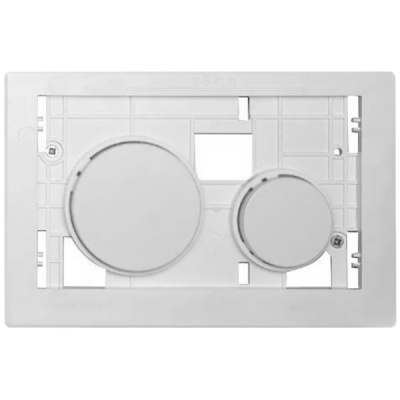 Кнопка смыва с антибактериальным покрытием Tece Loop Modular 9240664 для унитаза без лицевой панели Белая