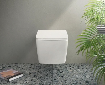 Комплект унитаза с инсталляцией Vitra Metropole 9820B003-7201 с сиденьем Микролифт и клавишей смыва Хром 