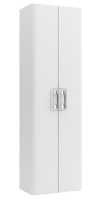 Шкаф пенал Aquanet Паллада 50 175319 Белый глянец