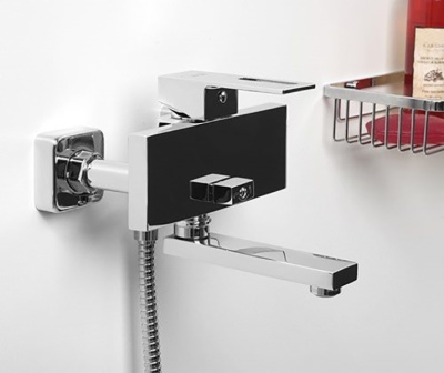 Смеситель для ванны WasserKRAFT Alme 1501 Хром