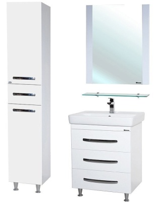 Тумба c раковиной Bellezza Рокко 50 Белая