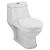 Унитаз моноблок Jaquar Continental CNS-WHT-851 с бачком и сиденьем Микролифт
