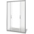 Душевая дверь в нишу Good Door Infinity WTW-TD-170 170 профиль Хром стекло прозрачное