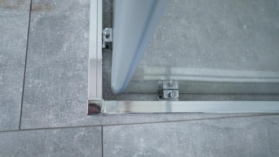 Душевой уголок Timo Altti 618 80x80 ALTTI-618C профиль Хром стекло прозрачное