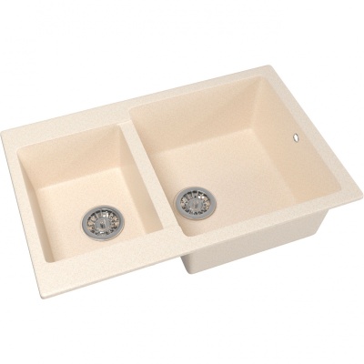 Кухонная мойка Mixline ML-GM30-328 537702 Бежевая