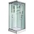 Душевая кабина WeltWasser WW500 Laine 1003 100x100 10000003266 профиль Хром стекло прозрачное