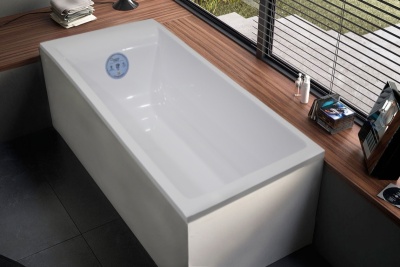 Ванна из литьевого мрамора Marmo Bagno Алесса 180x80 MB-AL180-80 с ножками без гидромассажа
