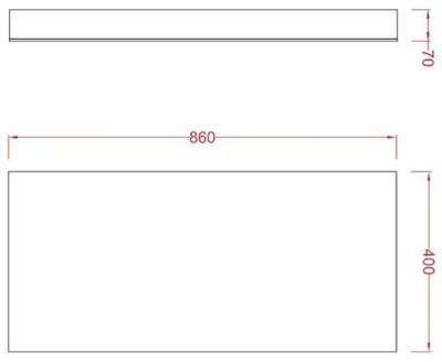 Зеркало Artceram Square Mini 40 ACS011 Без подсветки