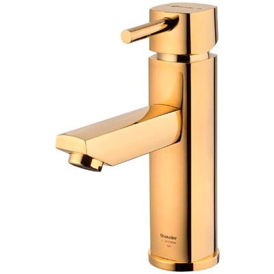 Смеситель для раковины Shouder Unique 0170206 Золото