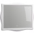 Зеркало Aima Design Amethyst 105 Light Белое