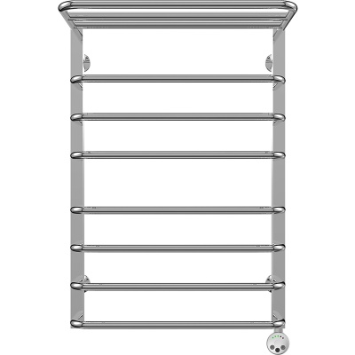 Электрический полотенцесушитель Terminus Арктур П8 500x796 4660059920436 с полкой Хром