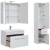 Комплект мебели для ванной Aquanet Августа 90 225243 подвесной Белый