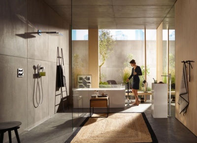 Верхний душ Hansgrohe Raindance E 26238700 Белый матовый