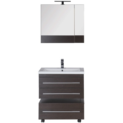 Комплект мебели для ванной Aquanet Нота 75 231061 подвесной Венге