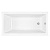 Акриловая ванна Excellent Wave Slim 170x75 без гидромассажа