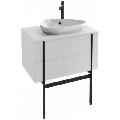 Тумба под раковину Jacob Delafon Nouvelle Vague 80 EB3039-N18 подвесная Белый глянец