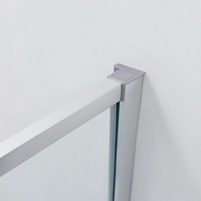 Душевой уголок SSWW LA60-S42 90х90 профиль Хром стекло прозрачное