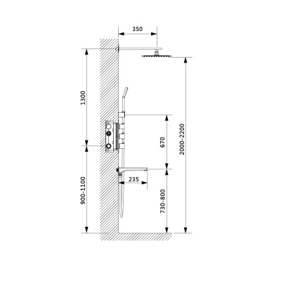 Душевая система Timo Petruma SX-5149/00SM chrome Хром