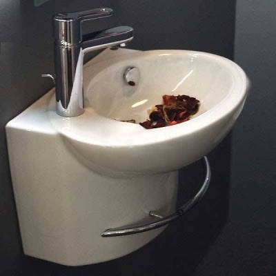 Комплект раковины Jacob Delafon Presquile 45 E1337-00 со смесителем Nateo E72250-CP Белый