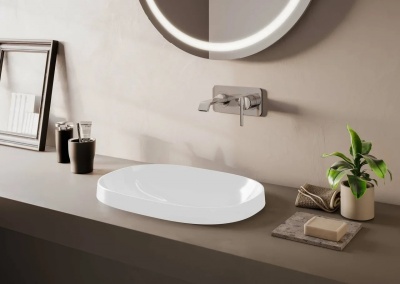 Раковина Vitra Frame 56 5652B403-0016 Белая