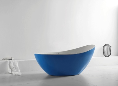 Акриловая ванна Abber AB9233DB 184х79 без гидромассажа