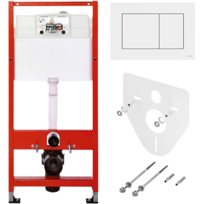 Инсталляция Tece Рrofil K400400 для подвесного унитаза с кнопкой смыва