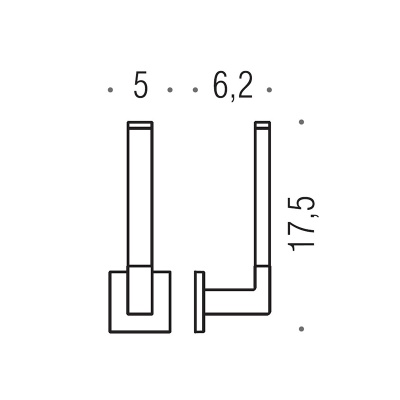 Держатель запасных рулонов Colombo Design Basic Q В3790 Хром
