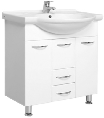 Тумба под раковину Onika Моника 75 Белая